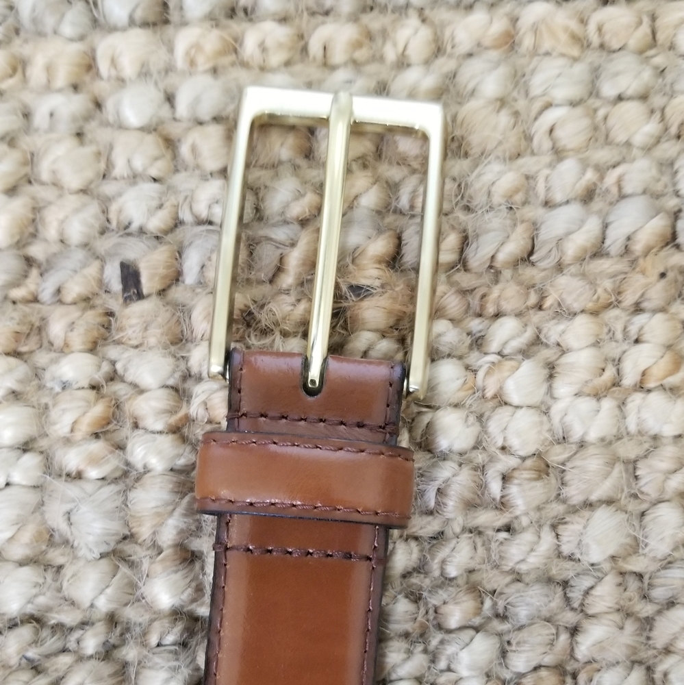 Jos. A. Bank Calfskin Men's Leather Belt